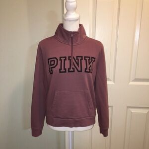 PINK Victoria's Secret Half Zip Pullover